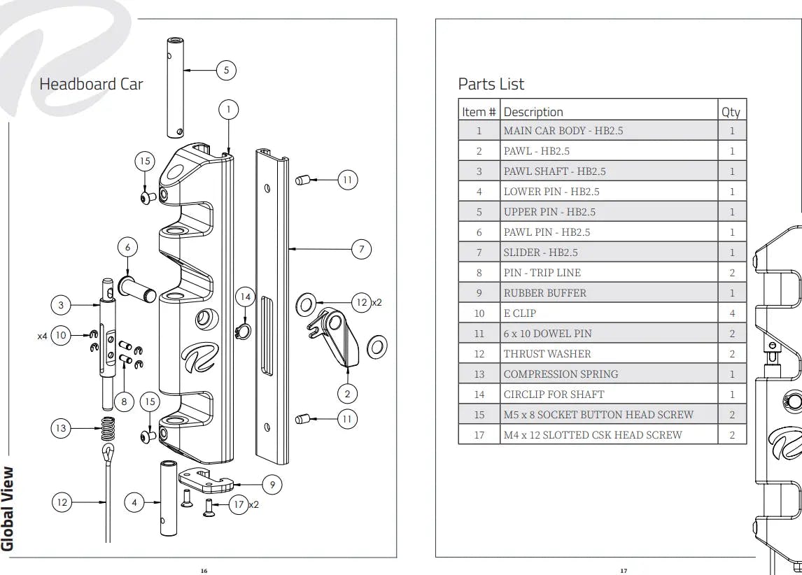 CAD design example of lock